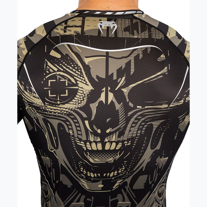 Rashguard a maniche lunghe da uomo Venum Invader black/sand 7