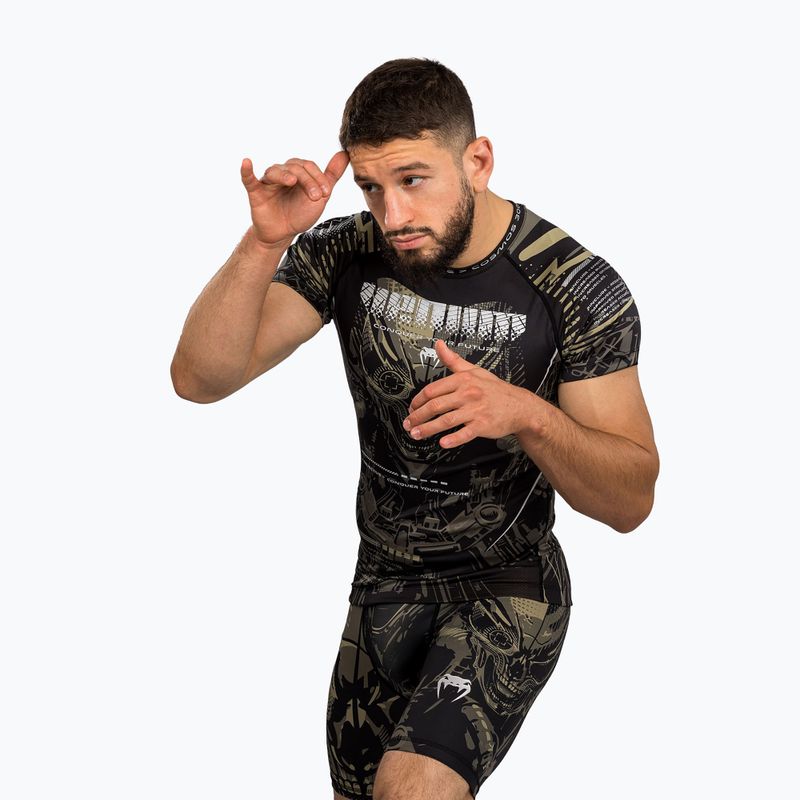 Rashguard uomo Venum Invander black/sand 5