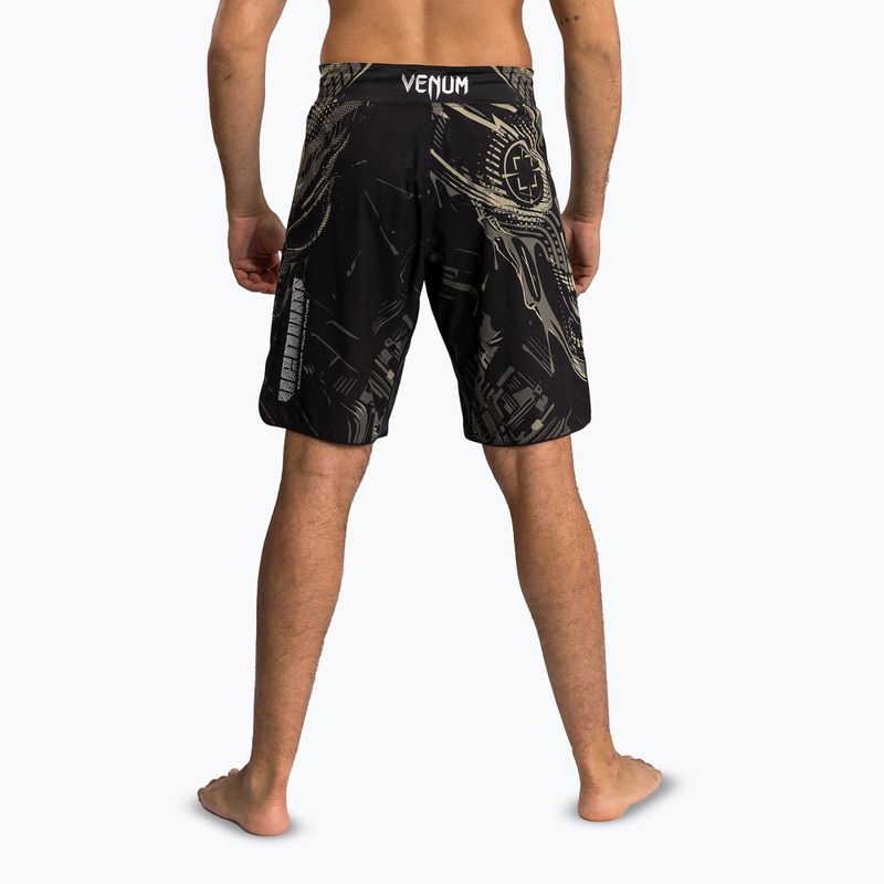 Pantaloncini da allenamento uomo Venum Invader Fight black/sand 3