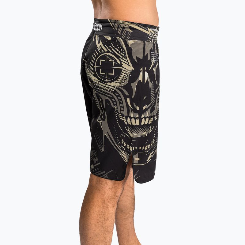Pantaloncini da allenamento uomo Venum Invader Fight black/sand 7