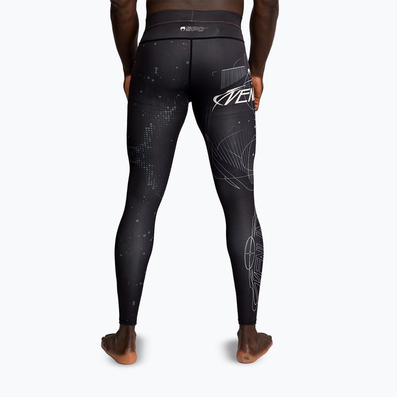 Leggings da allenamento uomo Venum Eclipse Spats black/ivory 3
