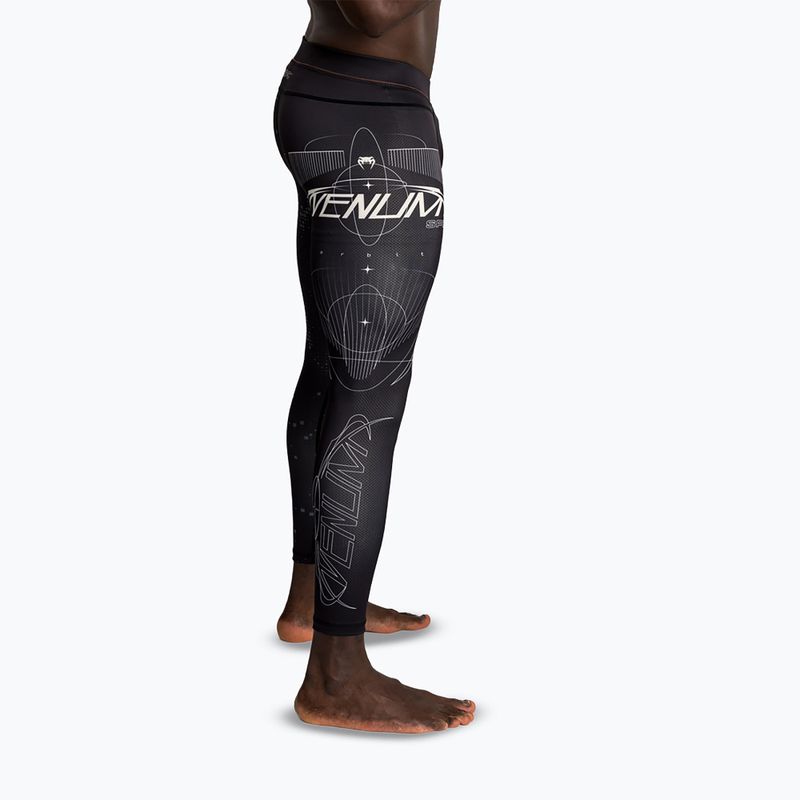 Leggings da allenamento uomo Venum Eclipse Spats black/ivory 5