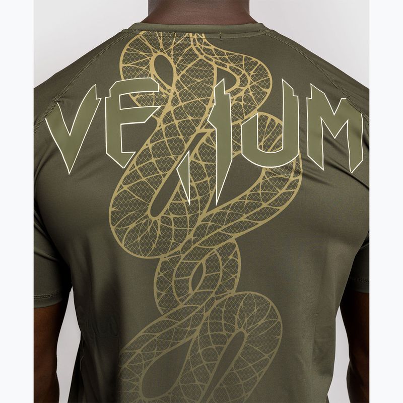 T-shirt uomo Venum Serpenti Dry Tech khaki/bronze/ivory 6