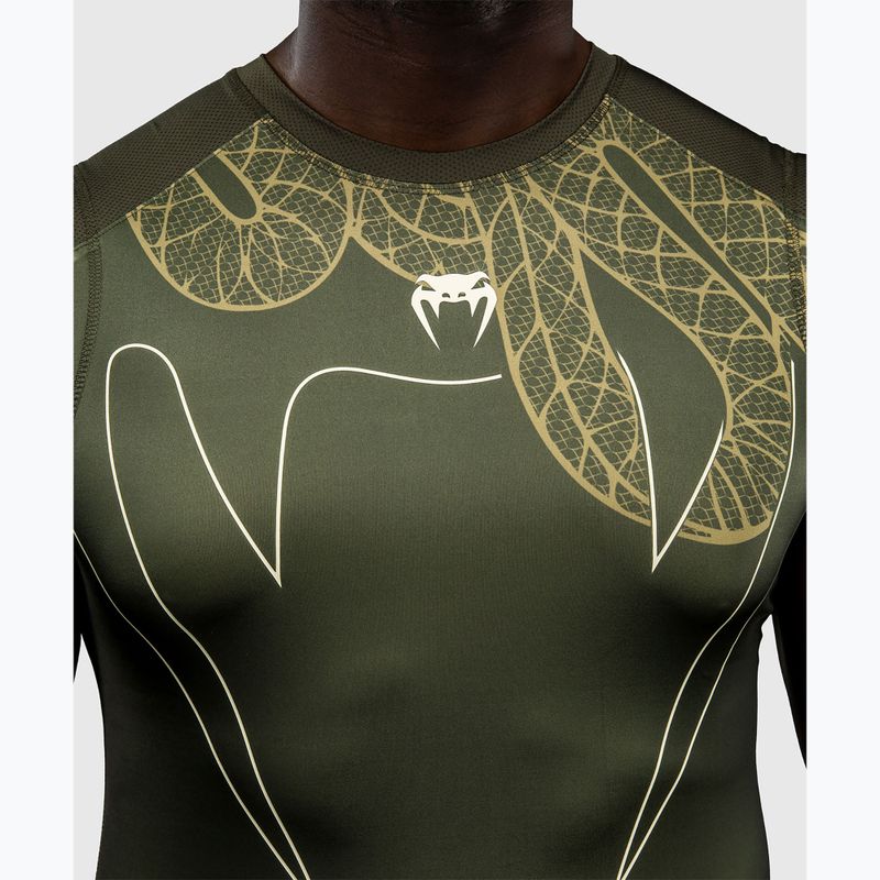 Rashguard uomo Venum Serpenti Rashguards Sleeveless khaki/bronze/ivory 5
