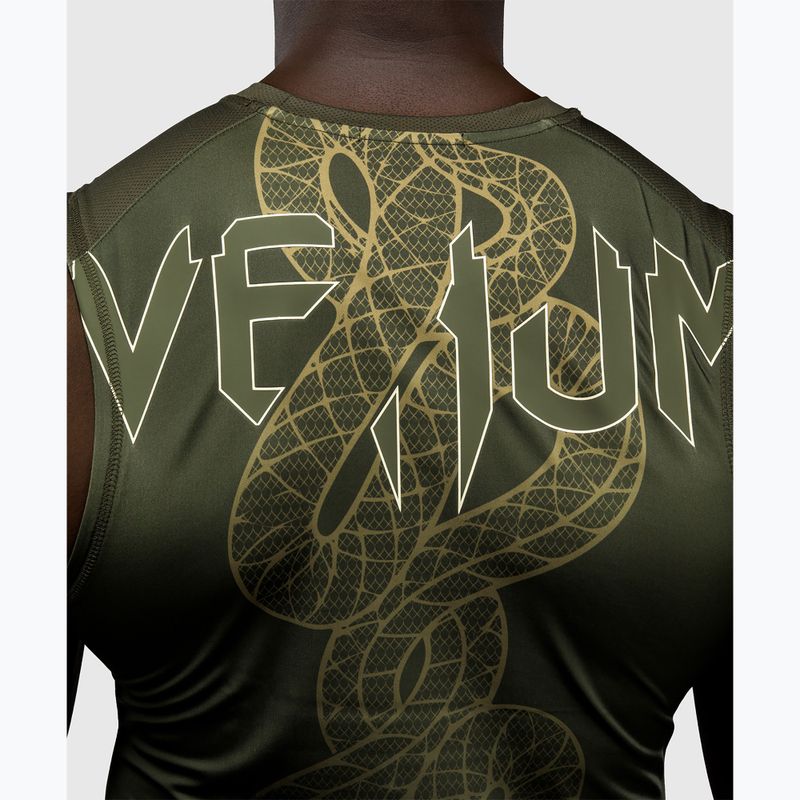 Rashguard uomo Venum Serpenti Rashguards Sleeveless khaki/bronze/ivory 6