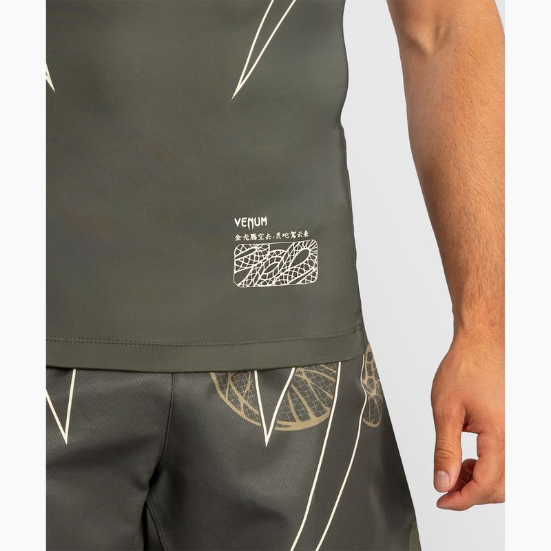 Rashguard uomo Venum Serpenti Rashguards khaki/bronze/ivory 6