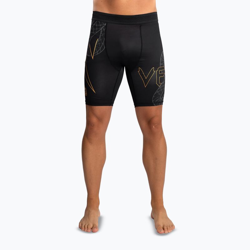 Pantaloncini da allenamento uomo Venum Serpenti Vale Tudo black/silver/gold