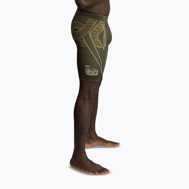 Pantaloncini da trekking uomo Venum Serpenti Vale Tudo khaki/bronze/ivory 4
