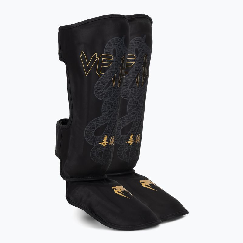 Parastinchi e protezioni per i piedi Venum Serpenti black/silver/gold