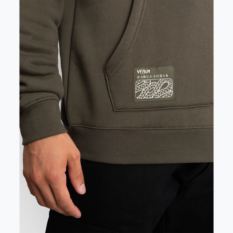 Felpa uomo Venum Serpenti khaki/bronze/ivory 6