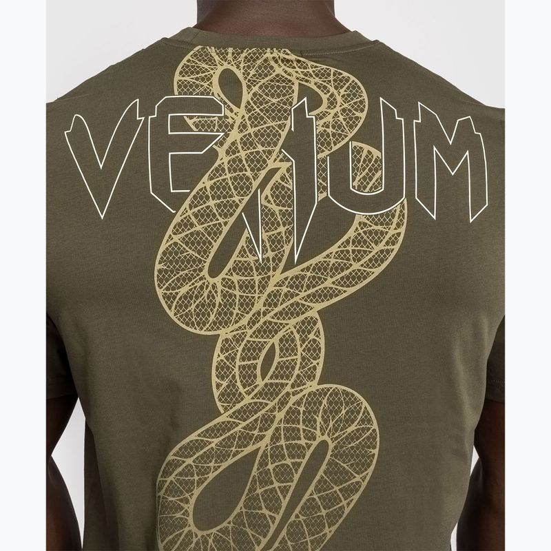 T-shirt uomo Venum Serpenti khaki/bronze/ivory 4