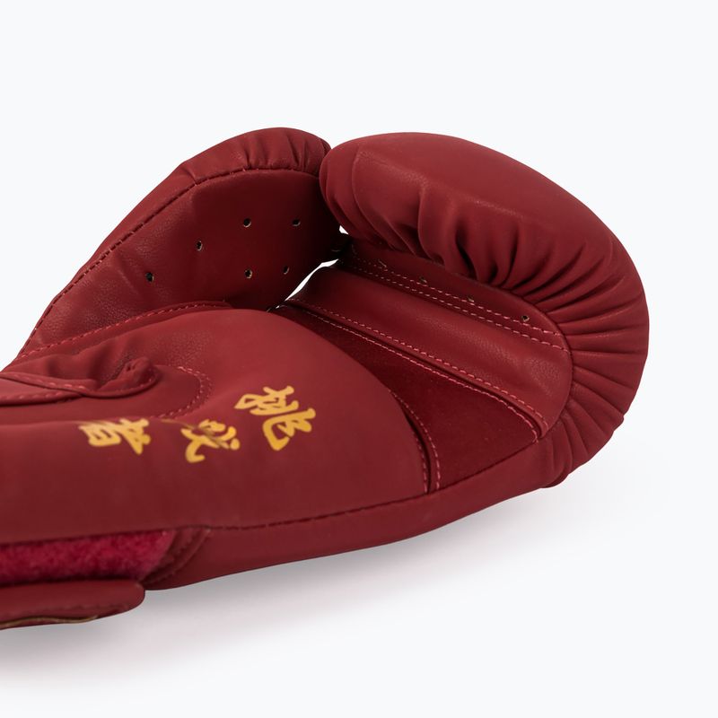 Guantoni da boxe Venum Serpenti Boxing burgundy/ivory 3