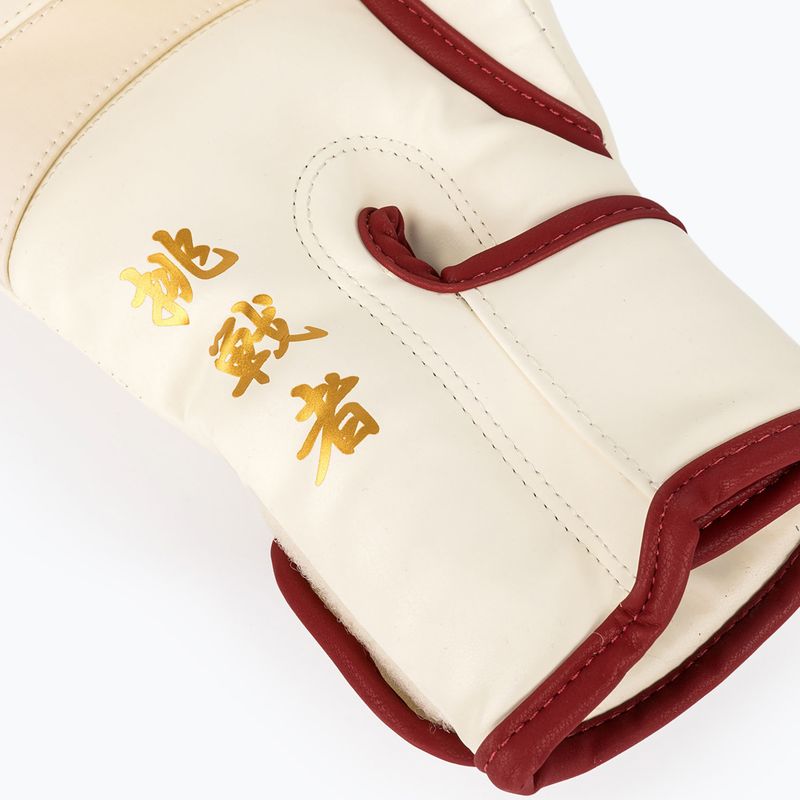 Guantoni da boxe Venum Serpenti Boxing burgundy/ivory 5