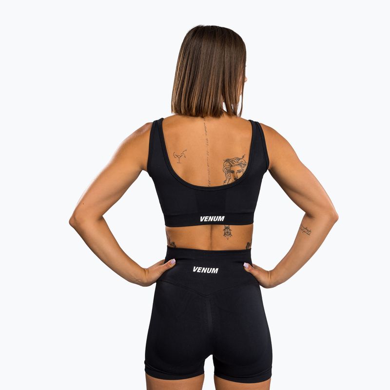 Reggiseno sportivo Venum Sculpt black/white 2