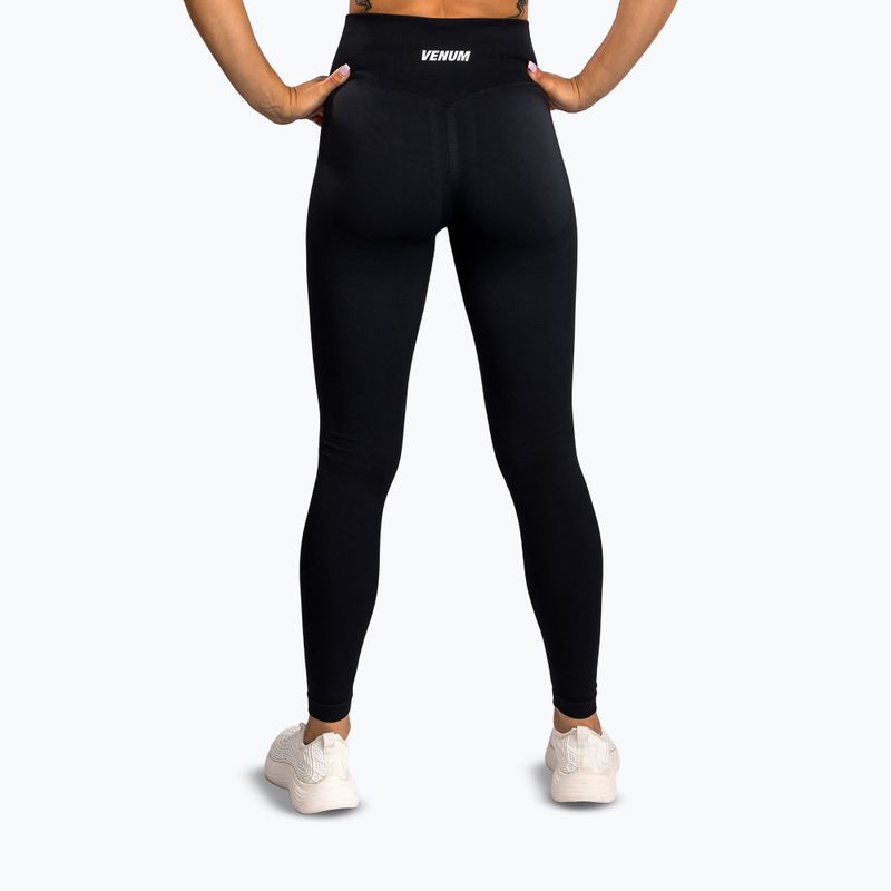 Leggings da allenamento donna Venum Sculpt black/white 3