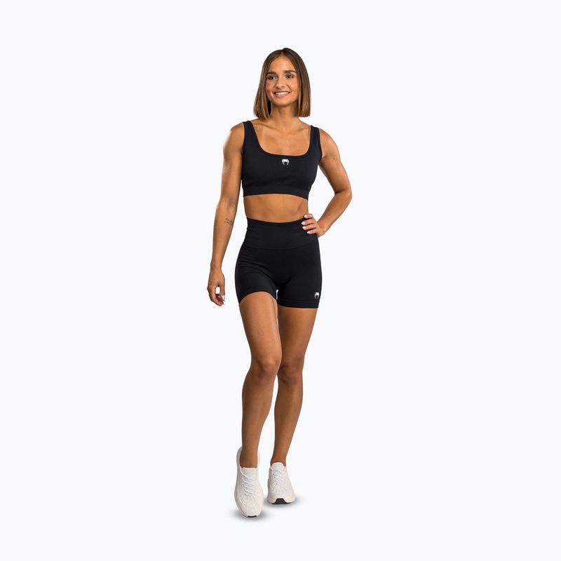 Pantaloncini da allenamento da donna Venum Sculpt Vale Tudo black/white 2