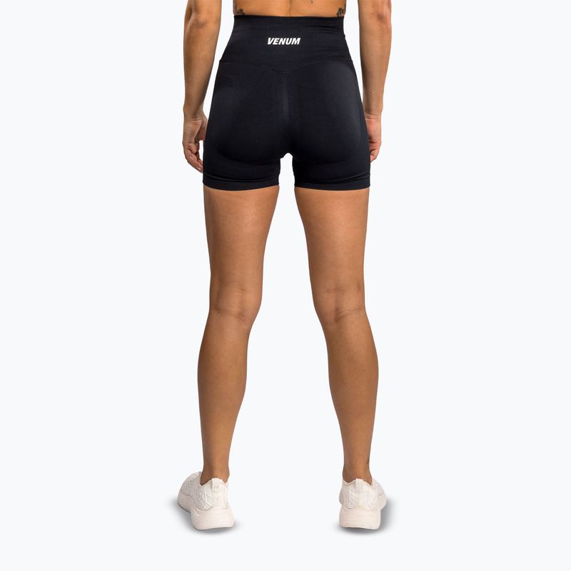 Pantaloncini da allenamento da donna Venum Sculpt Vale Tudo black/white 3