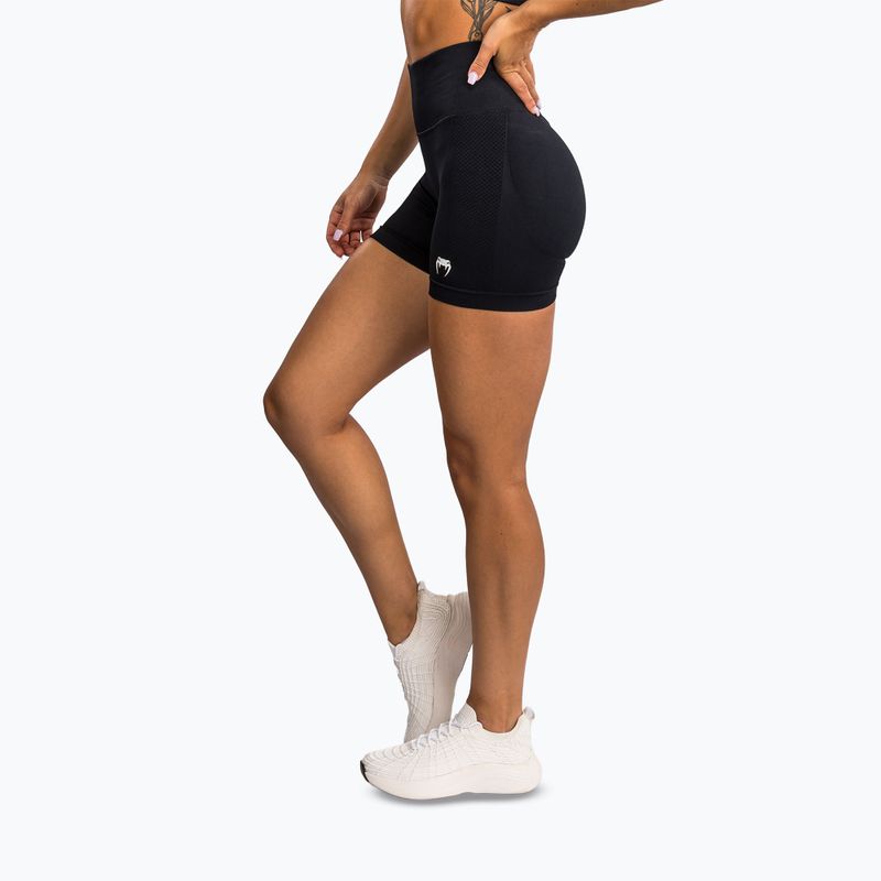 Pantaloncini da allenamento da donna Venum Sculpt Vale Tudo black/white 5