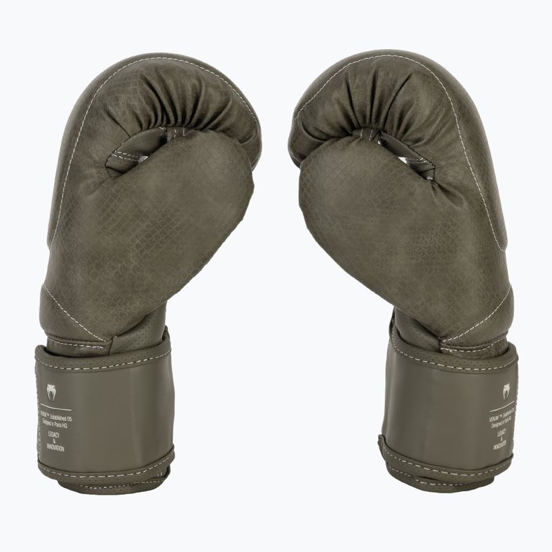 Guantoni da boxe Venum Impact Evo Scales Boxing army green 4