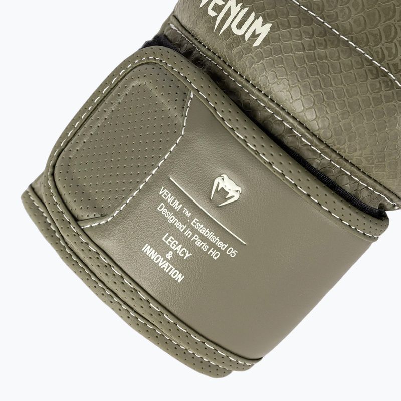 Guantoni da boxe Venum Impact Evo Scales Boxing army green 7