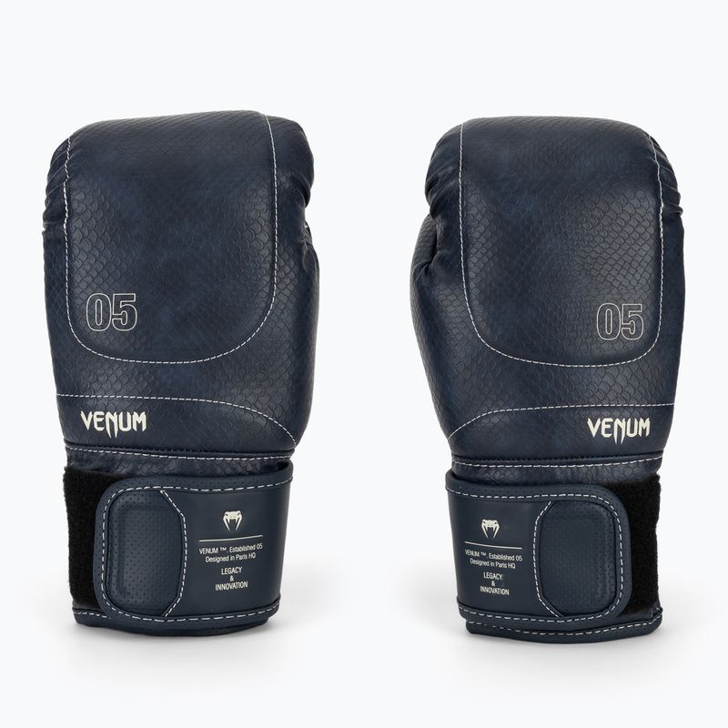 Guantoni da boxe Venum Impact Evo Scales Boxing midnight blue 2