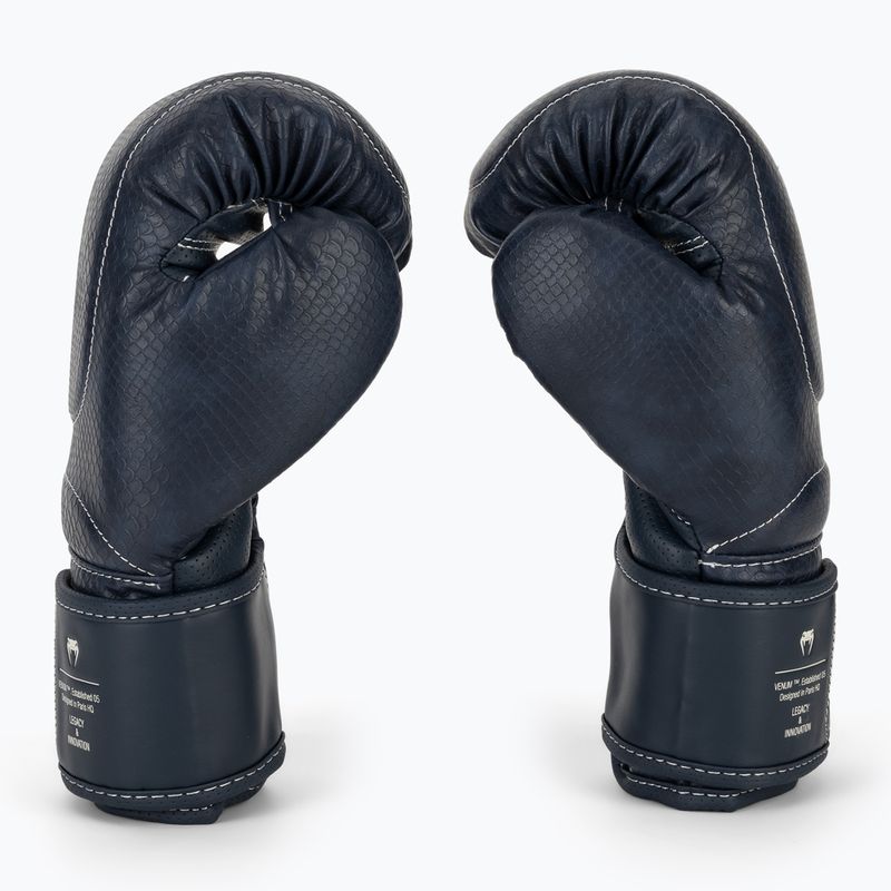 Guantoni da boxe Venum Impact Evo Scales Boxing midnight blue 4