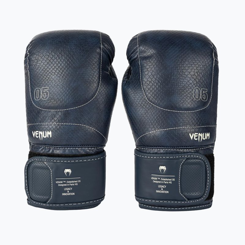 Guantoni da boxe Venum Impact Evo Scales Boxing midnight blue 2
