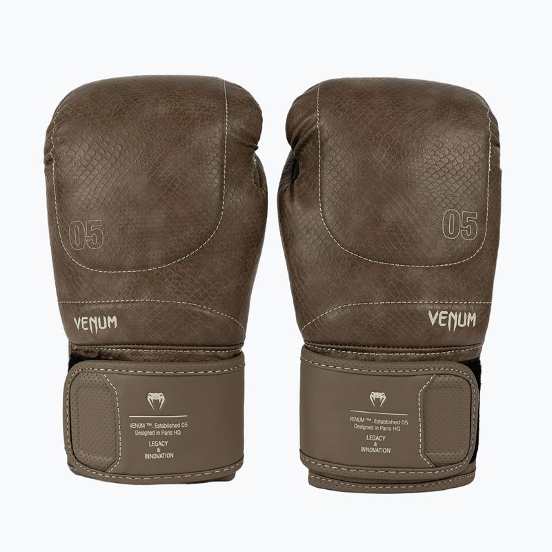 Guantoni da boxe Venum Impact Evo Scales Boxing brown 2