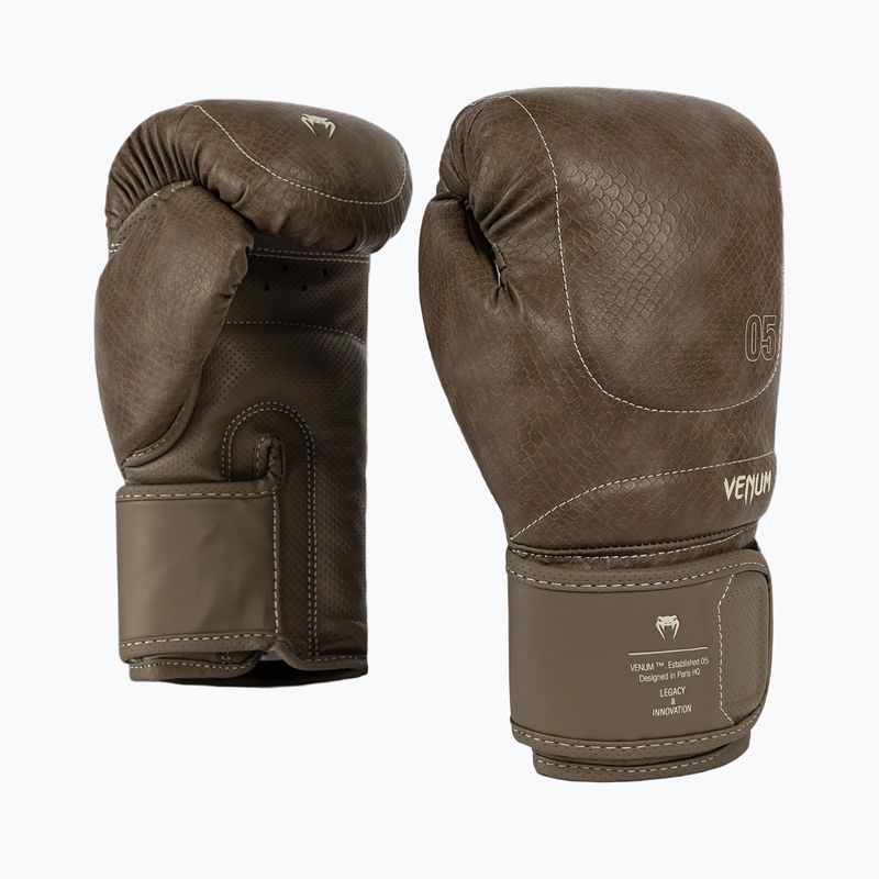 Guantoni da boxe Venum Impact Evo Scales Boxing brown 4
