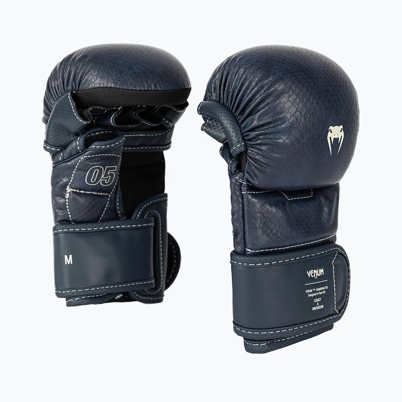 Guanti da sparring MMA Venum Impact Evo Scales MMA midnight blue 2