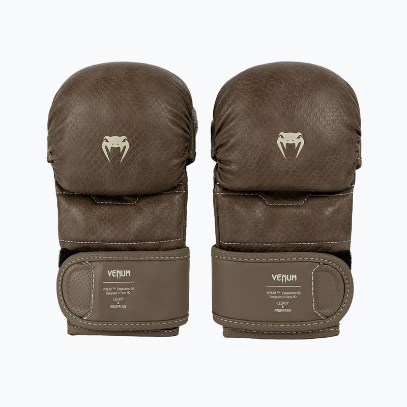 Guanti da sparring MMA Venum Impact Evo Scales MMA brown