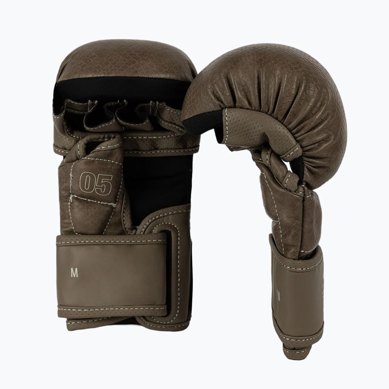Guanti da sparring MMA Venum Impact Evo Scales MMA brown 4