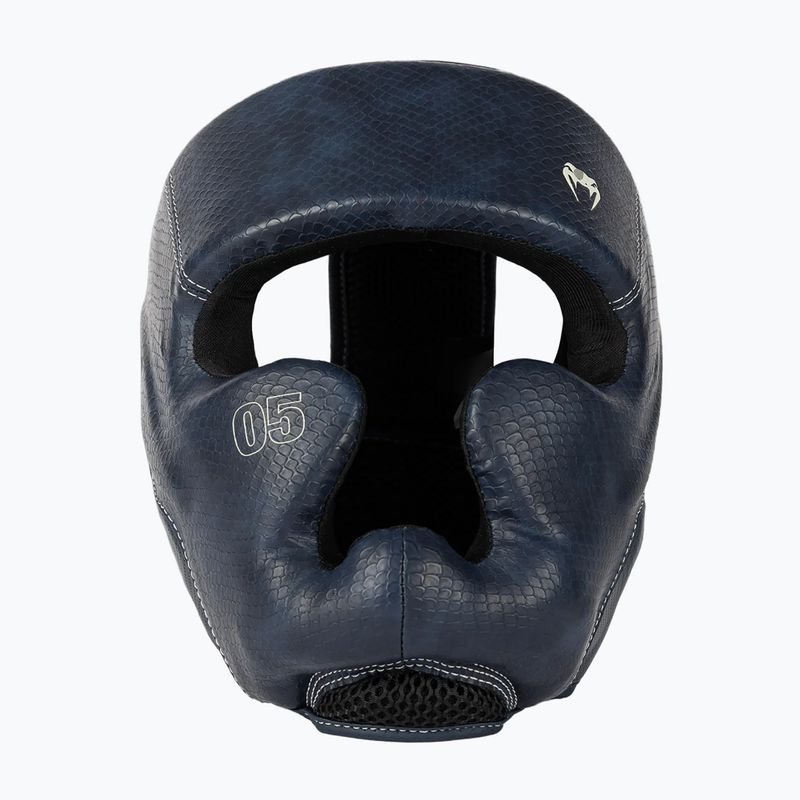 Casco da boxe Venum Impact Evo Scales Headgear midnight blue