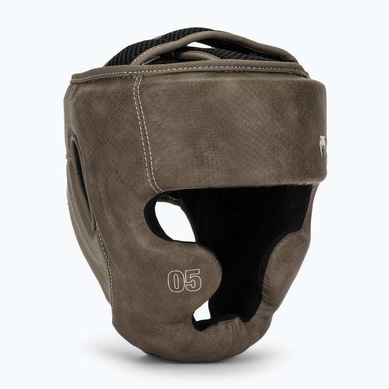 Casco da boxe Venum Impact Evo Scales Headgear brown