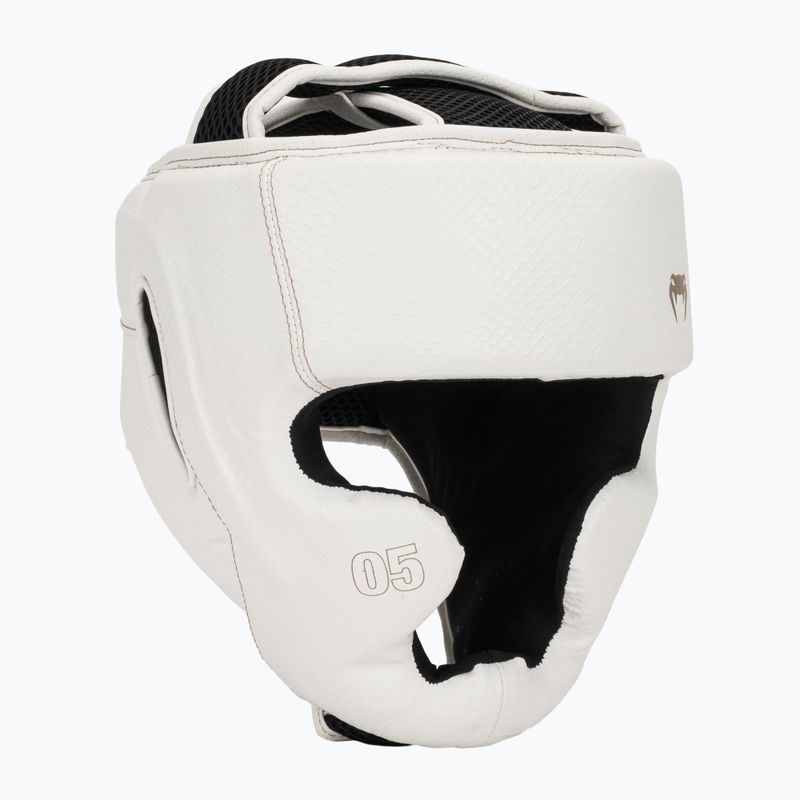 Casco da boxe Venum Impact Evo Scales Headgear ivory