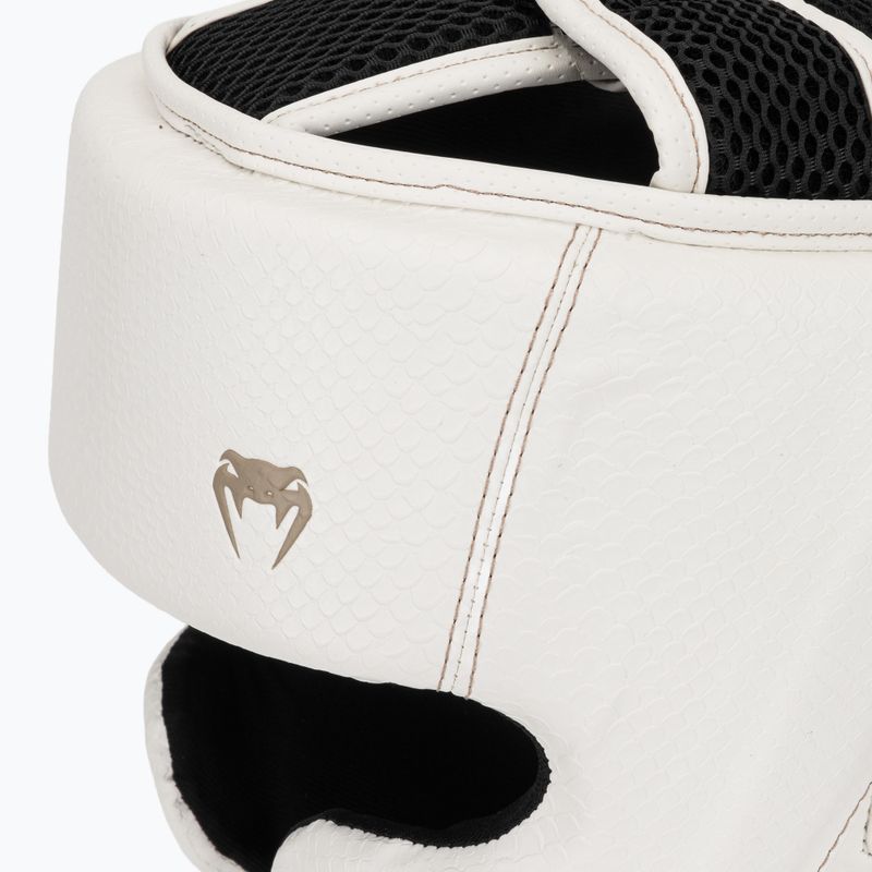 Casco da boxe Venum Impact Evo Scales Headgear ivory 4