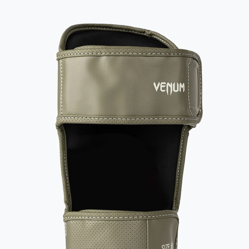 Parastinchi e protezioni per i piedi Venum Impact Evo Scales Shinguards army green 4