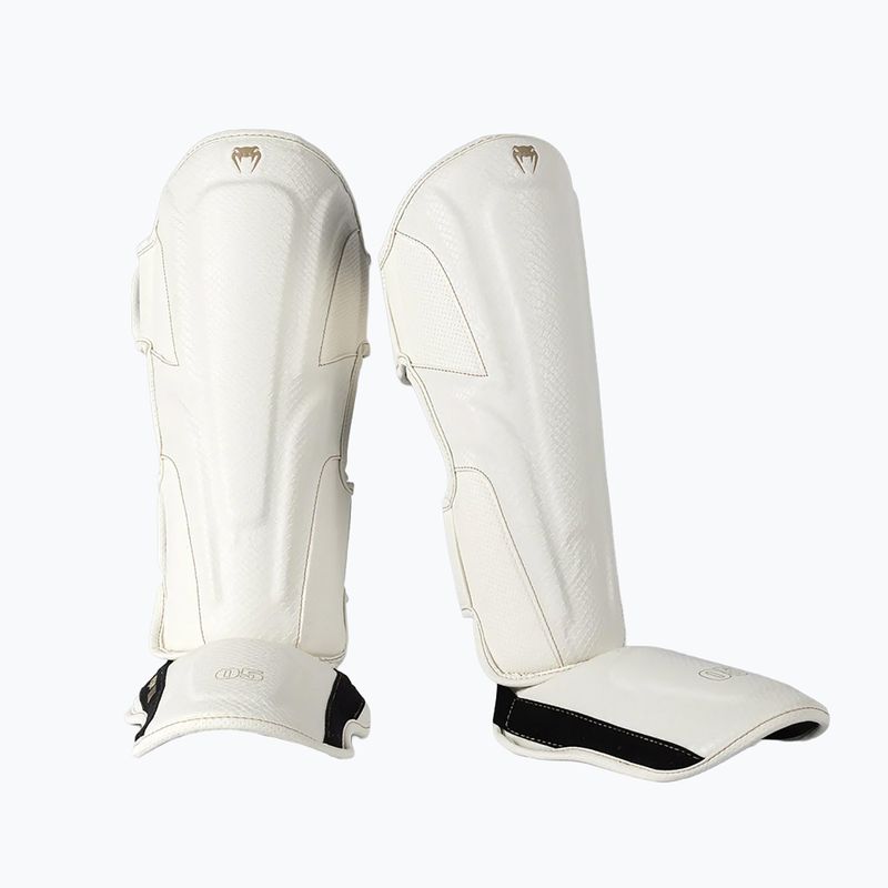 Parastinchi e protezioni per i piedi Venum Impact Evo Scales Shinguards ivory 2