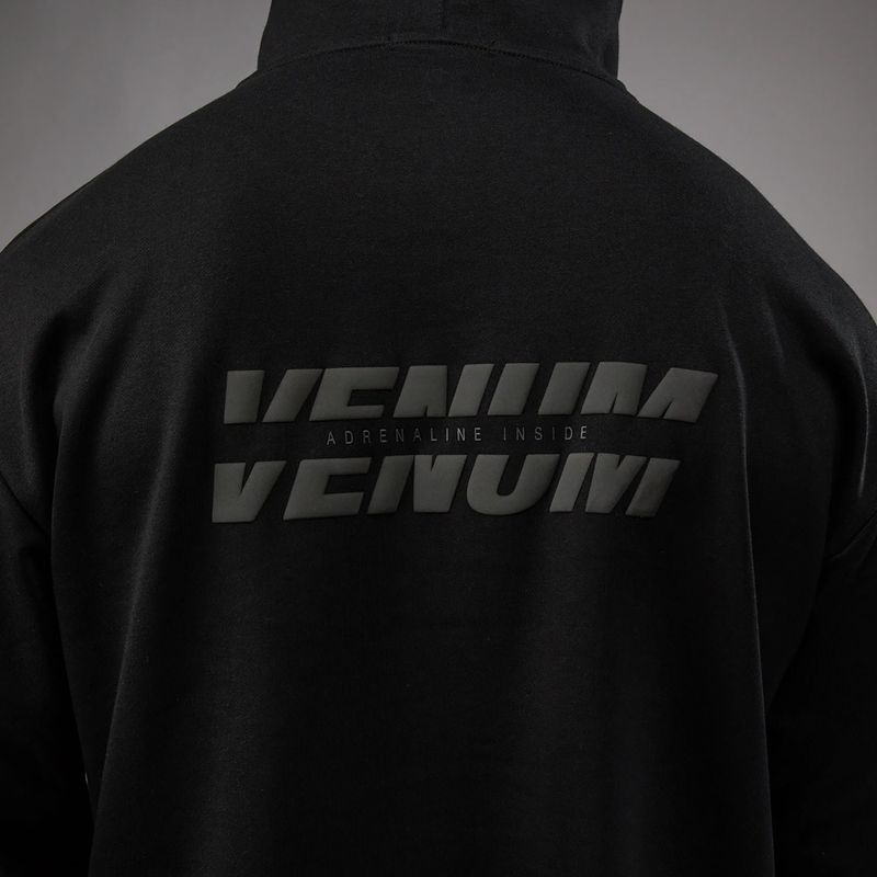 Felpa con cappuccio Venum Divide da uomo, nero 5