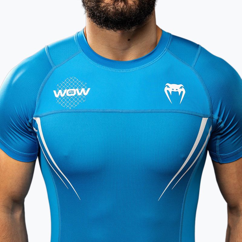Maglietta da allenamento da uomo Venum X WOW FC Rashguards pacyfic blu 5