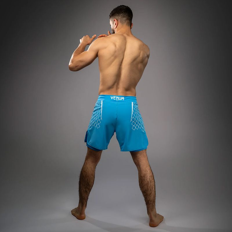 Pantaloncini da allenamento uomo Venum X WOW FC fury pacific blue 3