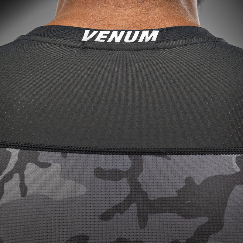 Maglietta da allenamento da uomo Venum X Polaris Rashguards nero/grigio tempesta 7