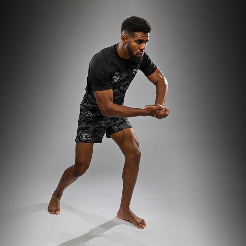 Maglietta da allenamento da uomo Venum X Polaris Dry Tech nero/grigio tempesta 2