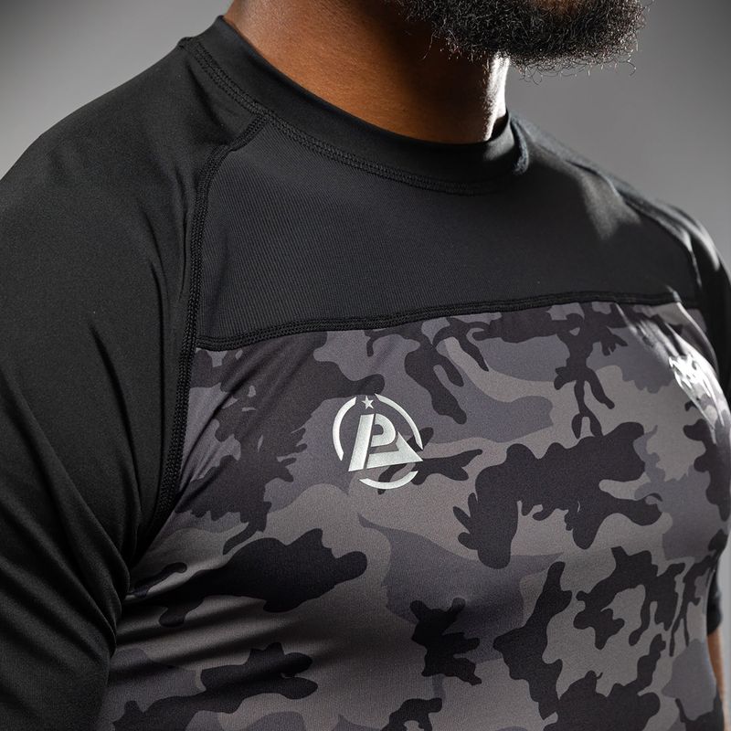 Maglietta da allenamento da uomo Venum X Polaris Dry Tech nero/grigio tempesta 5