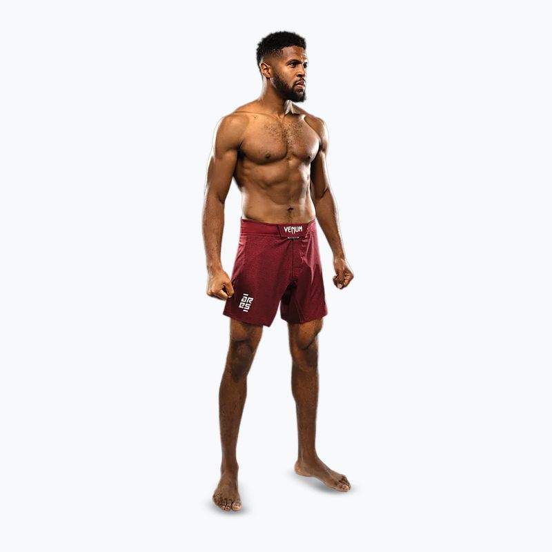 Pantaloncini da allenamento Venum X Ares 2.0 da uomo, bordeaux 2