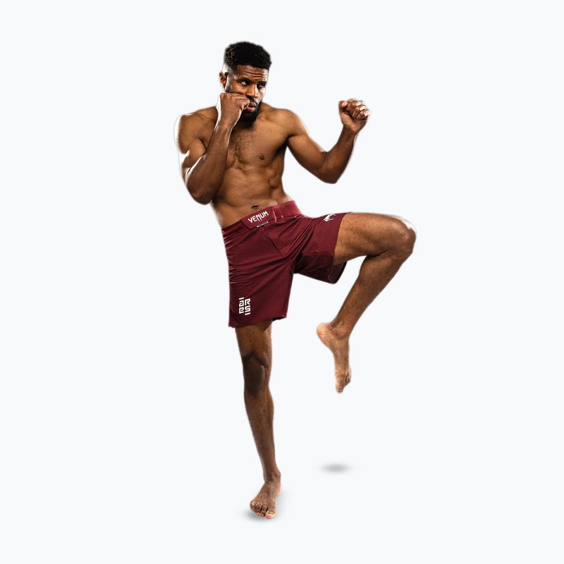 Pantaloncini da allenamento Venum X Ares 2.0 da uomo, bordeaux 5