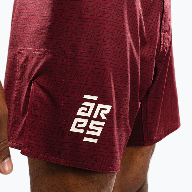 Pantaloncini da allenamento Venum X Ares 2.0 da uomo, bordeaux 6