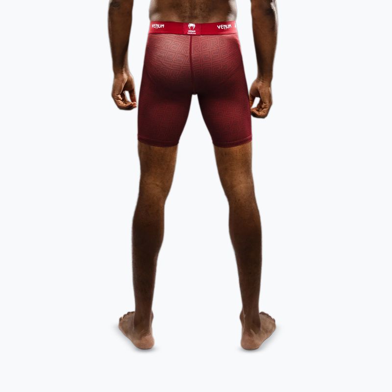 Pantaloncini da allenamento Venum X Ares 2.0 Vale Tudo bordeaux da uomo 3