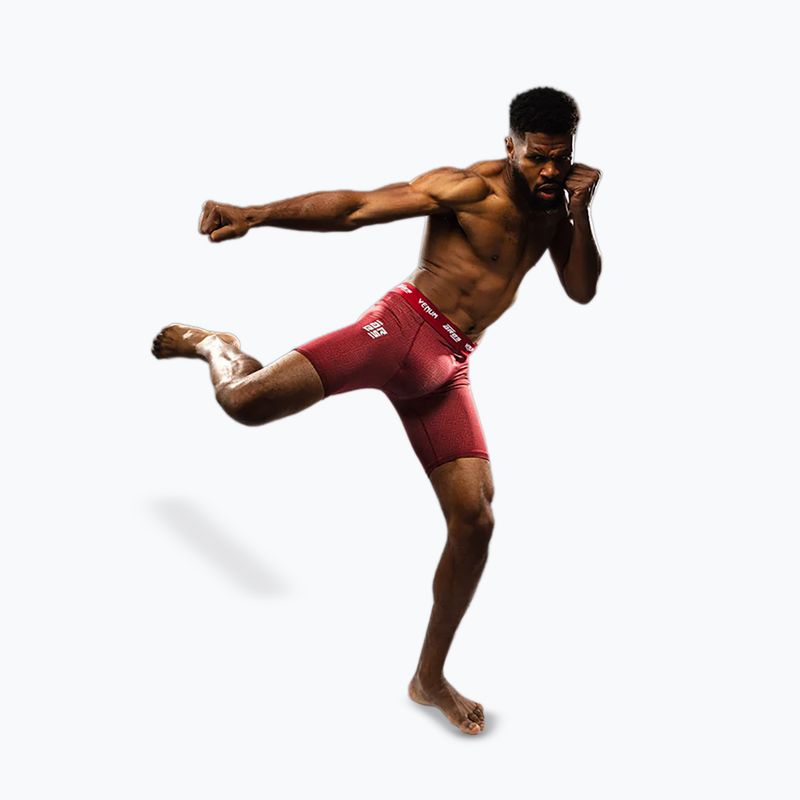 Pantaloncini da allenamento Venum X Ares 2.0 Vale Tudo bordeaux da uomo 5