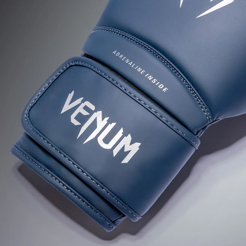 Guantoni da boxe Venum Contender 1.5 midnight blue/ silver 4
